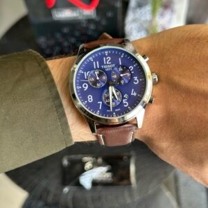 TST XL CHRONO VINTAGE QUARTZ [BLUE / SILVER / BROWN] 0209025