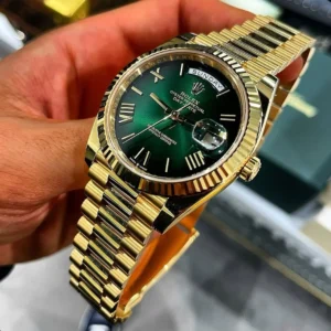 ROLEX DAY DATE [GREEN / GOLDEN] 0110025