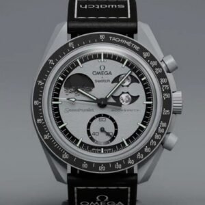 OMEGA X SWATCH MISSION TO MOON BLACK PRIMIUM QUALITY WATCH