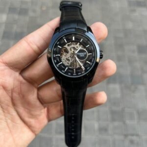 TISSOT 1853 AUTOMATIC PRIMIUM QUILTY LEATHER WATCH