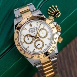 ROLEX DAYTONA SILVER GOLD