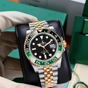 ROLEX GMT MASTER II [BLACK / GREEN / GOLDEN / SILVER] 3009025