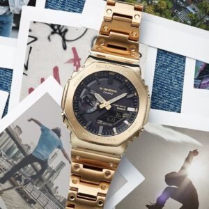 G-Shock GM-B2100 Full Metal Chronograph β Bluetooth Solar Watch