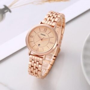 Jacqueline Three-Hand Stainless Steel Watch For Women