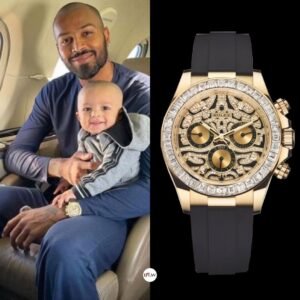 Rolex Daytona βEye of the Tigerβ Gold β Hardik Pandya Edition