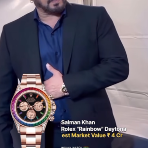 Rolex Daytona Rainbow Everose Gold β (Salman Khan)