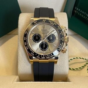 Rolex Cosmograph Daytona Yellow Gold β Oysterflex Rubber Strap