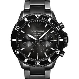 Emporio Armani AR70010 Full Black – Quartz Chronograph Watch
