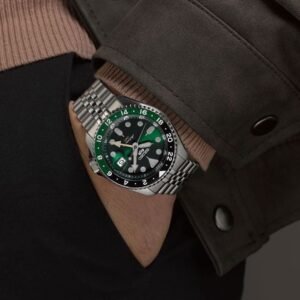 Seiko 5 Sports GMT Green Dial β Automatic Watch
