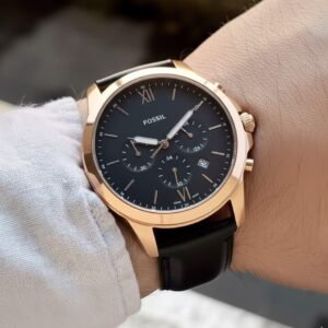 Fossil Neutra Chronograph Black Leather